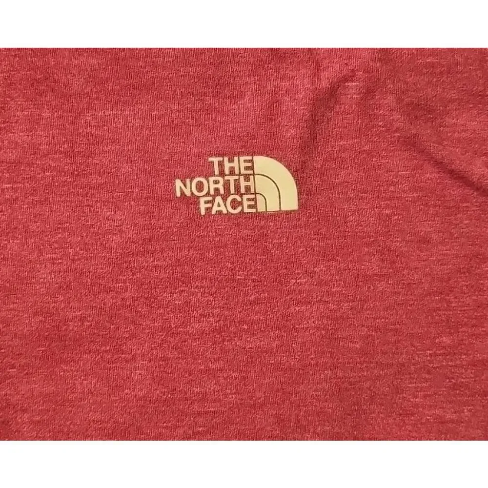 The North‎ Face Pink Crop Oversized Keyhole Back shirt Size Small - Picture 2 of 4